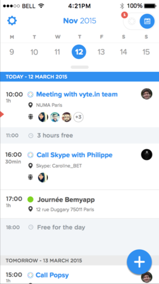 Events Booking / Calendar / Scheduling